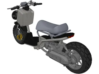 Honda Ruckus (2023) 3D Model