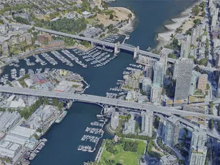 Vancouver City, Canada (2022) 3D Model