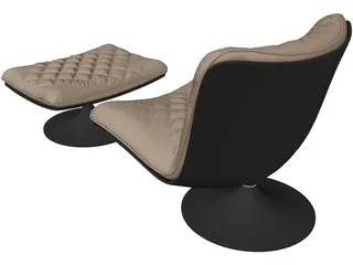 Baxter Marilyn Chair 3D Model
