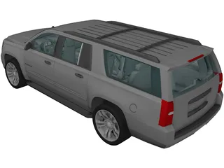 Chevrolet Suburban (2015) 3D Model