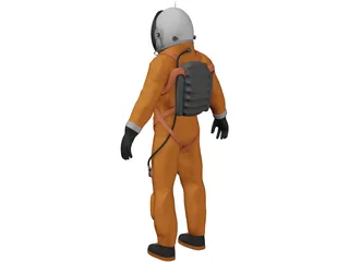 Astronaut 3D Model