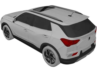 SsangYong Korando (2020) 3D Model