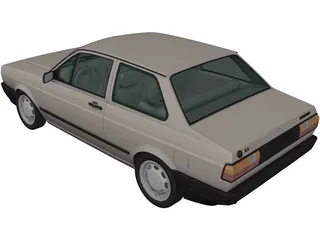 Volkswagen Voyage (1992) 3D Model