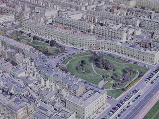 Brighton City, UK (2022) 3D Model