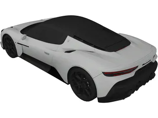 Maserati MC20 (2022) 3D Model