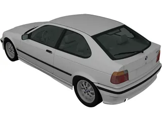 BMW 3-Series Compact [E36] (1994) 3D Model