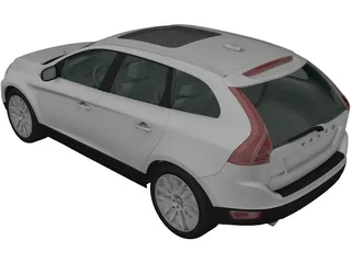 Volvo XC60 (2009) 3D Model