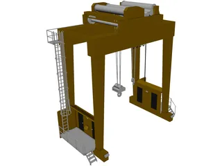 Crane 3D Model