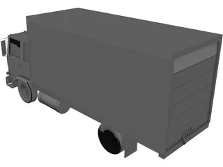 Moving Van 3D Model