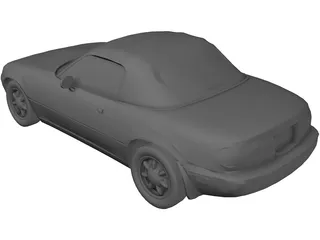 Mazda Miata (1993) 3D Model