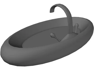 Bathroom Sink 3D Model