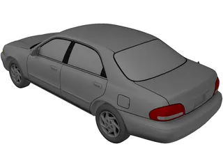 Mazda 626 (1999) 3D Model