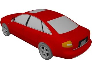 Audi A6 (1999) 3D Model