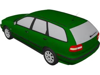 Volvo V40 (2000) 3D Model