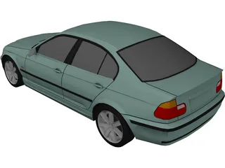 BMW 328i (2000) 3D Model