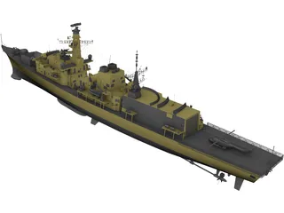 Norfolk 23 3D Model