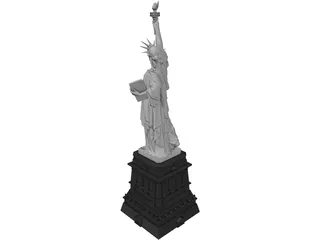 Statue Of Liberty 3D Model