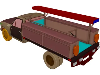 Ford (1980) 3D Model