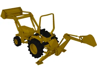 Tractor 3D Model