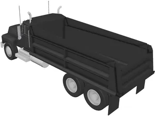 Dump Truck 3D Model