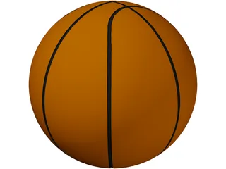 Basketball 3D Model