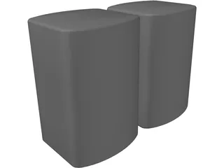 Speakers 3D Model