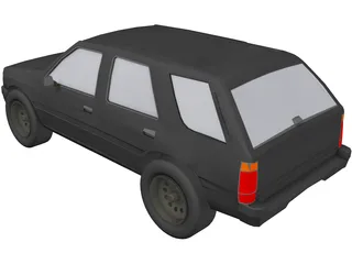 Isuzu Rodeo (1992) 3D Model