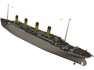 Titanic 3D Model