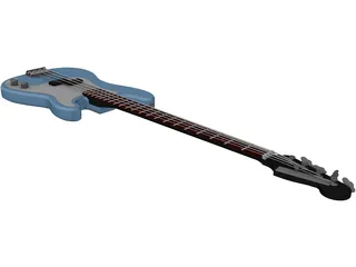 Fender Precision Mexican Bass 3D Model