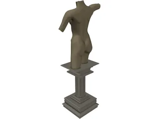 Greek Woman 3D Model