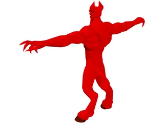 Devil 3D Model