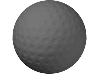 Golf Ball 3D Model