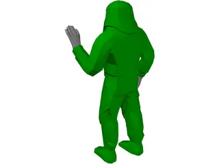 Fire Suit 3D Model