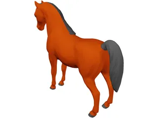 Horse 3D Model