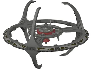 Star Trek DS9 3D Model