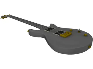 Guitar Electric 3D Model