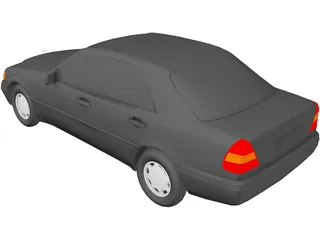 Mercedes-Benz 280 C (1994) 3D Model