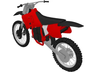 Honda CR500 (1994) 3D Model