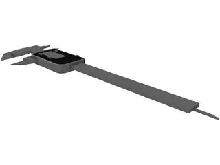 Mitutoyo Digital Caliper 3D Model