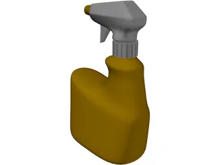 Bottle Spray 3D Model