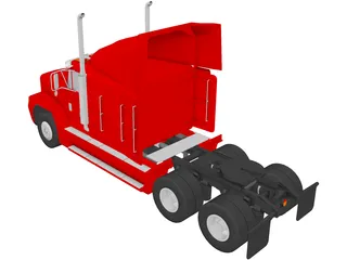 Freightliner FLD-120 3D Model