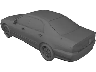 Mitsubishi Diamante (1998) 3D Model