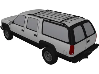 Chevrolet Suburban (1998) 3D Model