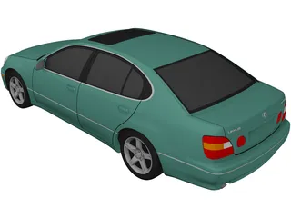 Lexus GS400 (1998) 3D Model