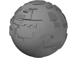 Borg Sphere 3D Model