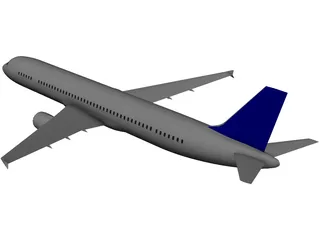 Airbus A321 3D Model