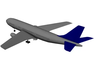 Airbus A300 3D Model