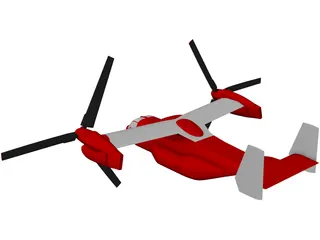 Bell-Boeing V-22 Osprey 3D Model