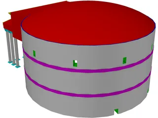 Pantheon 3D Model