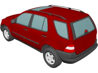 Mercedes-Benz ML 320 (1998) 3D Model